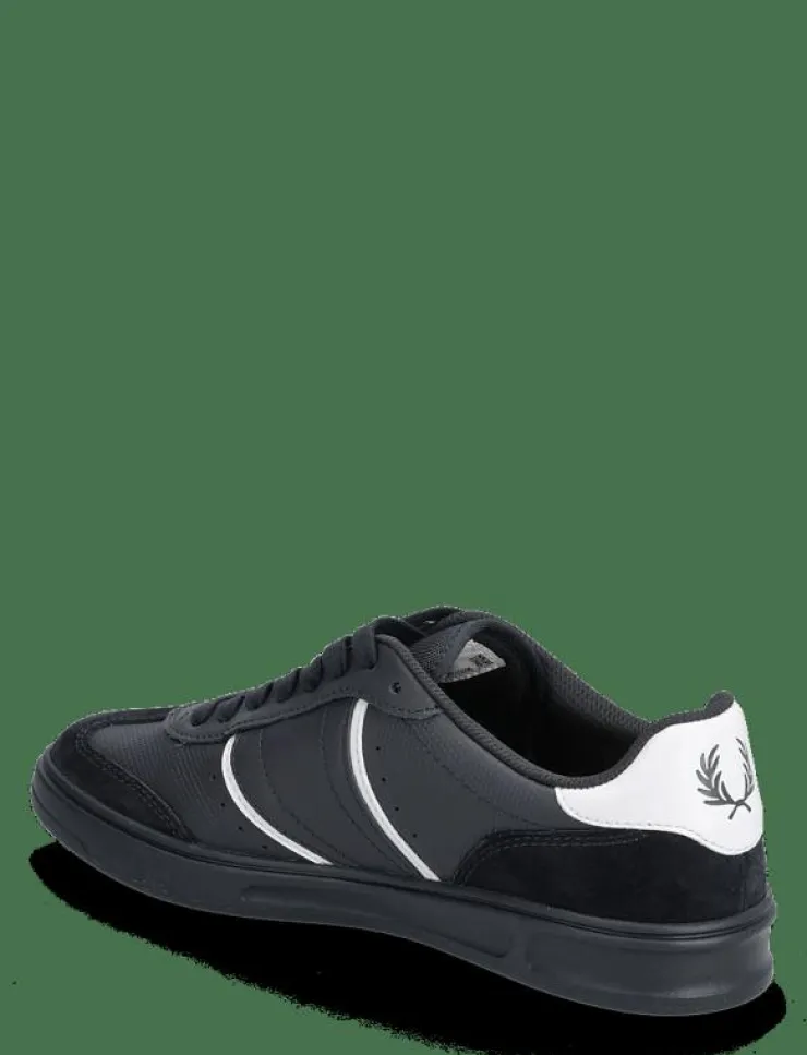 Fred Perry Sneakers|B4 EMBOSSED LTHR / SUEDE - Låga sneakers