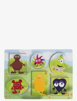 Teddykompaniet Babblarna- Tittutpussel, 6 figurer, 1- 3år¤¤ - Knoppussel|Barn Pussel & Spel