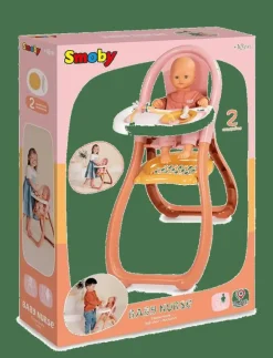 Barn Smoby Dockor & Tillbehör|Baby Nurse Highchair - Docktillbehör