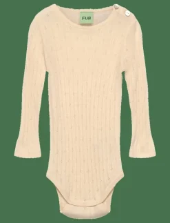 FUB Baby Pointelle Body - Långärmad body|Barn Bodies