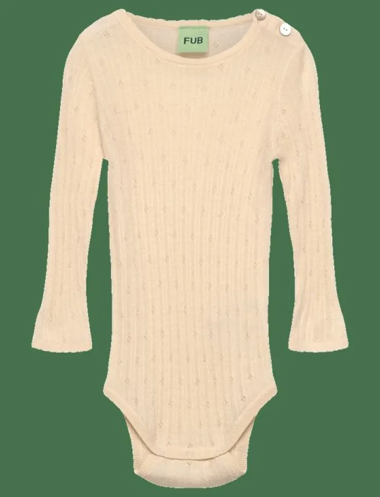 FUB Baby Pointelle Body - Långärmad body|Barn Bodies