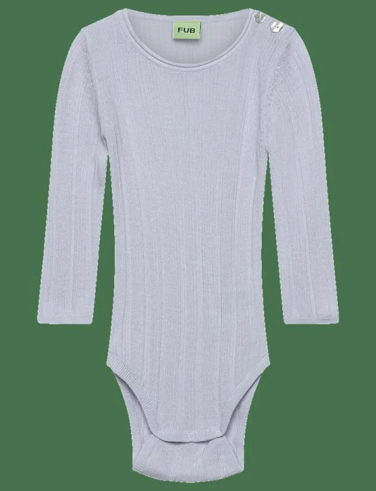 Barn FUB Bodies|Baby Rib Body - Långärmad body