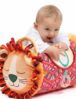Barn Ludi Babyleksaker|Interaktiva Djur Och Robotar|Baby Roller - Lion - Interaktiva leksaker
