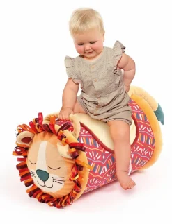 Barn Ludi Babyleksaker|Interaktiva Djur Och Robotar|Baby Roller - Lion - Interaktiva leksaker