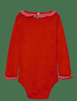 Barn FUB Bodysuits|Baby Ruffle Body - Långärmad body
