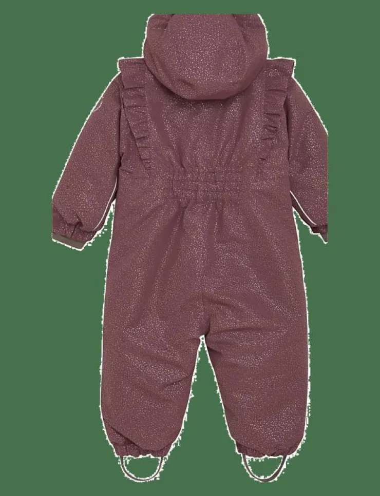 En Fant Baby Snowsuit W. Frills - Overaller|Barn Overaller