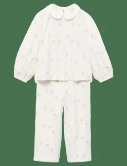 Barn Mango Sovplagg|Baby-collar printed pyjamas - Set