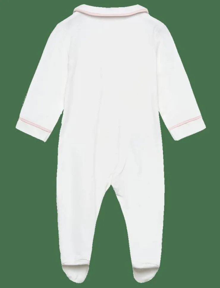 Mango Baby-neck pyjamas with pocket - Långärmad bodysuit|Barn Bodysuits