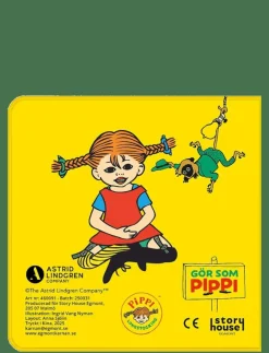 Barn Kärnan Barnböcker|BADBOK HEMMA HOS PIPPI LÅNGSTRUMP - Saga