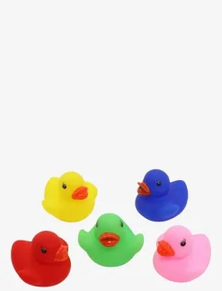 Rätt Start Badleksaker, Regnbågsankor, 5-pack - Badleksaker|Barn Bad- & Vattenleksaker