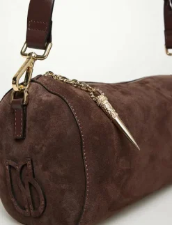 Kvinnor ba&sh Axelremsväskor|BAG M SUEDE BENI - Axelremsväskor