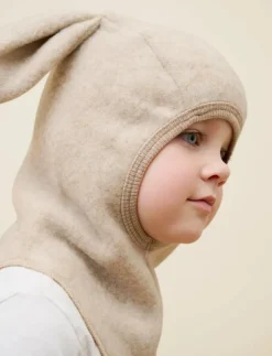 Barn Huttelihut Mössor|Vinteraccessoarer|Balaclava Ears Wool Fleece - Balaclava