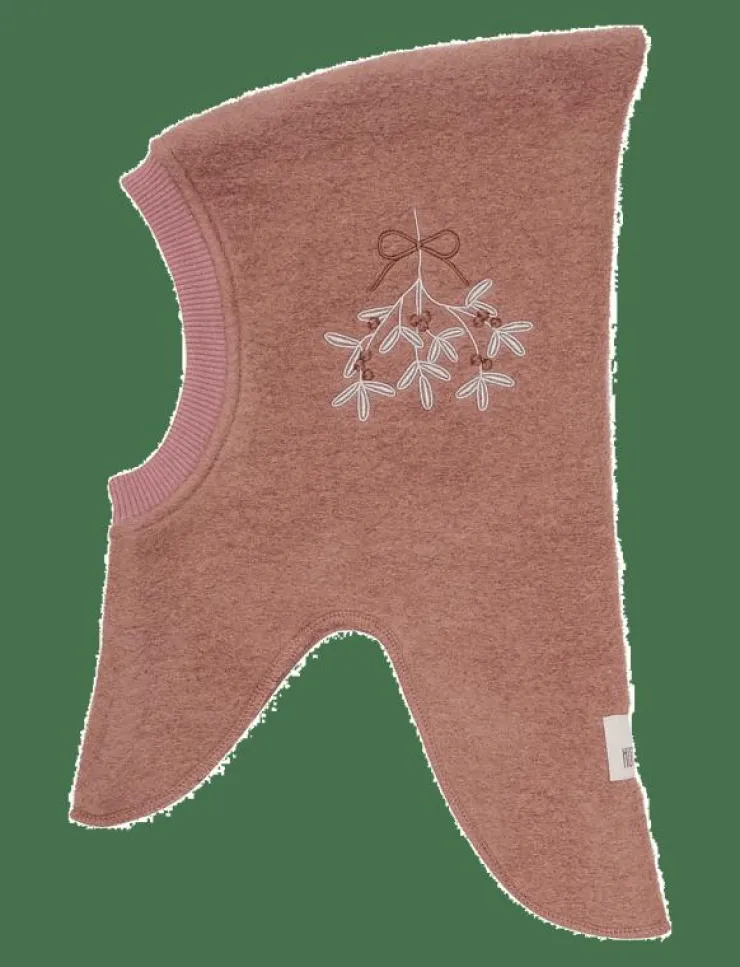 Barn Huttelihut Vinteraccessoarer|Balaclava Emb. Wool - Balaclava