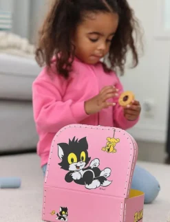 Micki Leksaker BAMSE BARNVÄSKA PAPPVÄSKA ROSA - Resa|Barn Rollspel