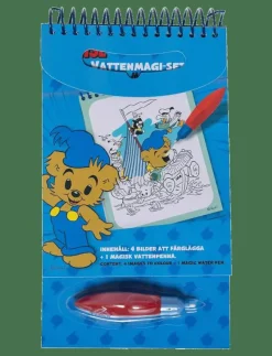 Euromic BAMSE, Vattenset med magisk vattenpenna - Målar- & pysselböcker|Barn Rita & Pyssla
