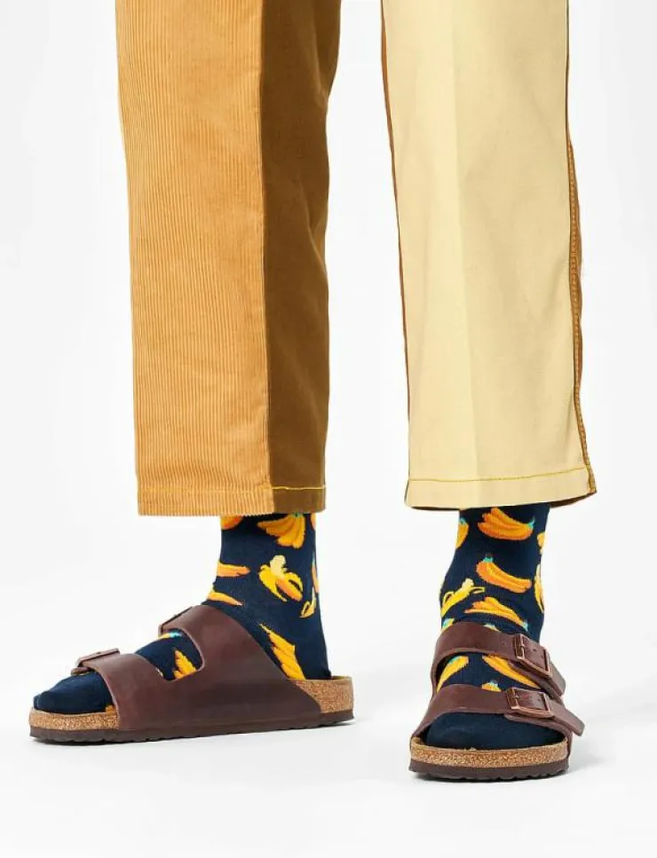 Happy Socks Banana Sock - Sockor|Kvinnor Strumpor|Strumpor