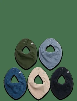 Barn Pippi Hälsa & Hygien|Bandana Bib (5-pack) - Babyskötsel