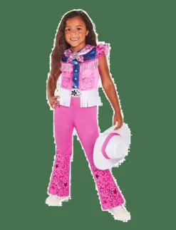 Barn Rubies Maskeradkläder & Tillbehör|Barbie Cow-Girl Costume - Maskeradkläder