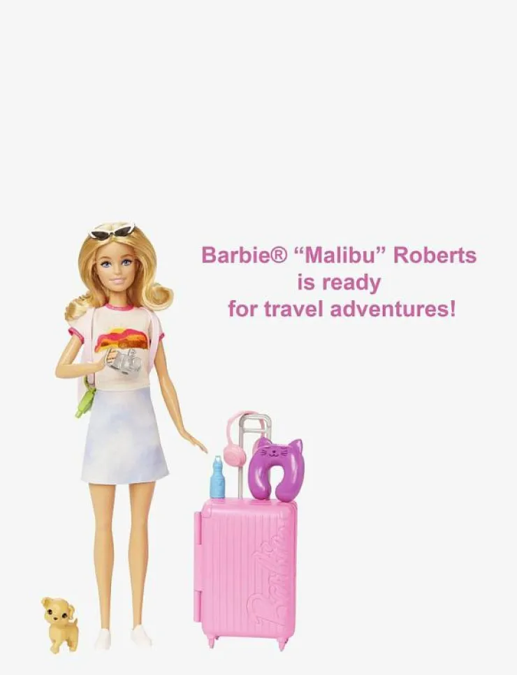 Barn Barbie Dockor & Tillbehör|Family Refreshed Travel - Dockor
