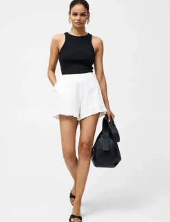 Kvinnor French Connection Shorts|BARNET COTTON SHORTS - Casual shorts