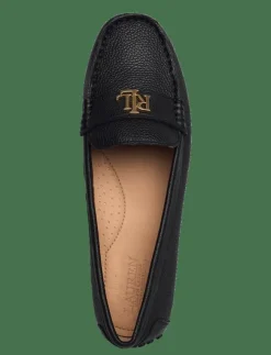 Lauren Ralph Lauren Barnsbury Pebbled Leather Driver - Loafers|Kvinnor Loafers