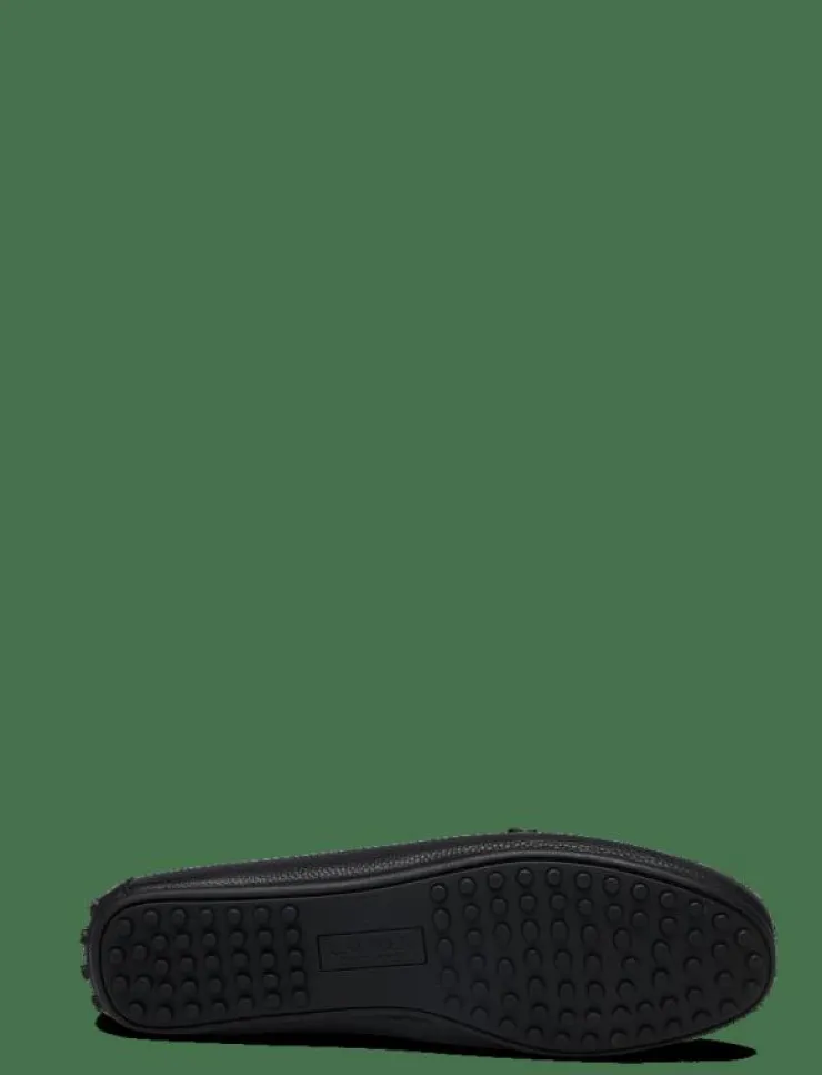 Lauren Ralph Lauren Barnsbury Pebbled Leather Driver - Loafers|Kvinnor Loafers