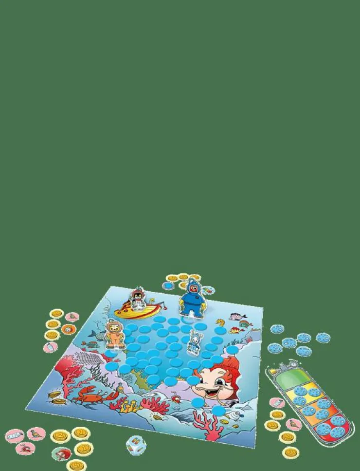 Barn Kärnan Pussel & Spel|BARNSPEL BAMSE HAVETS HEMLIGHET - Brädspel