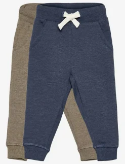 Barn Minymo Flerpack|Basic 36 -Sweat pant (2-pack) - Mjukisbyxa