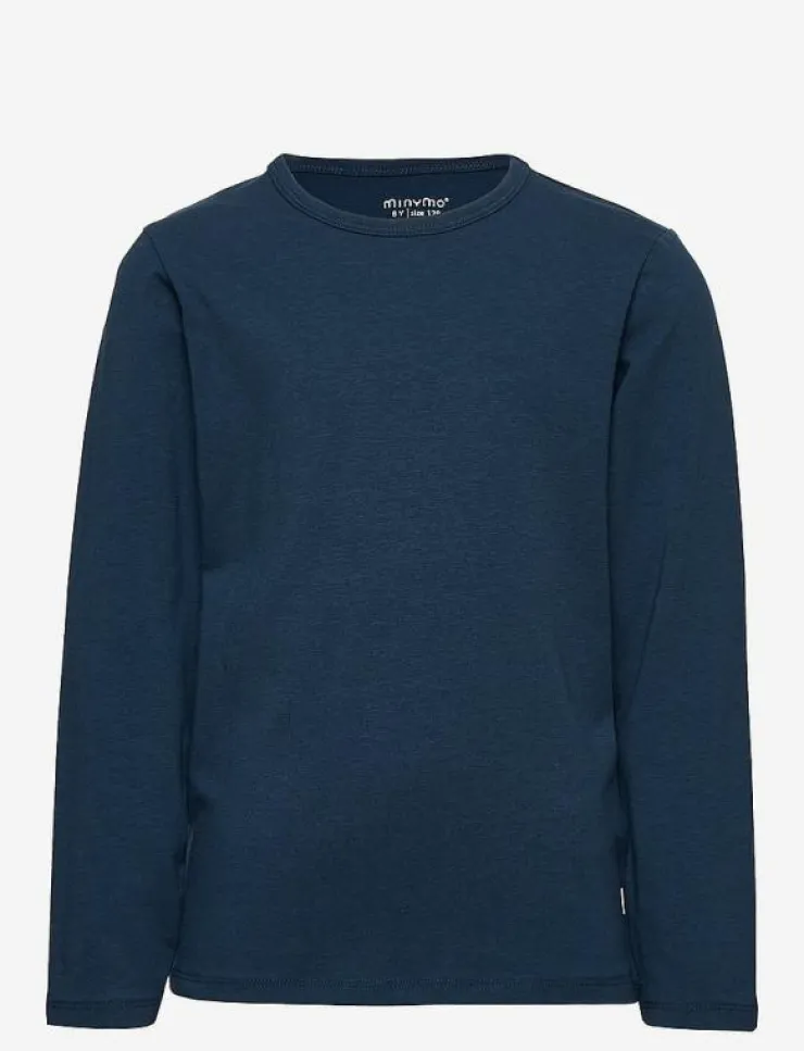 Barn Minymo Flerpack|Basic 34 -T-shirt LS (2-pack) - Långärmade t-shirts