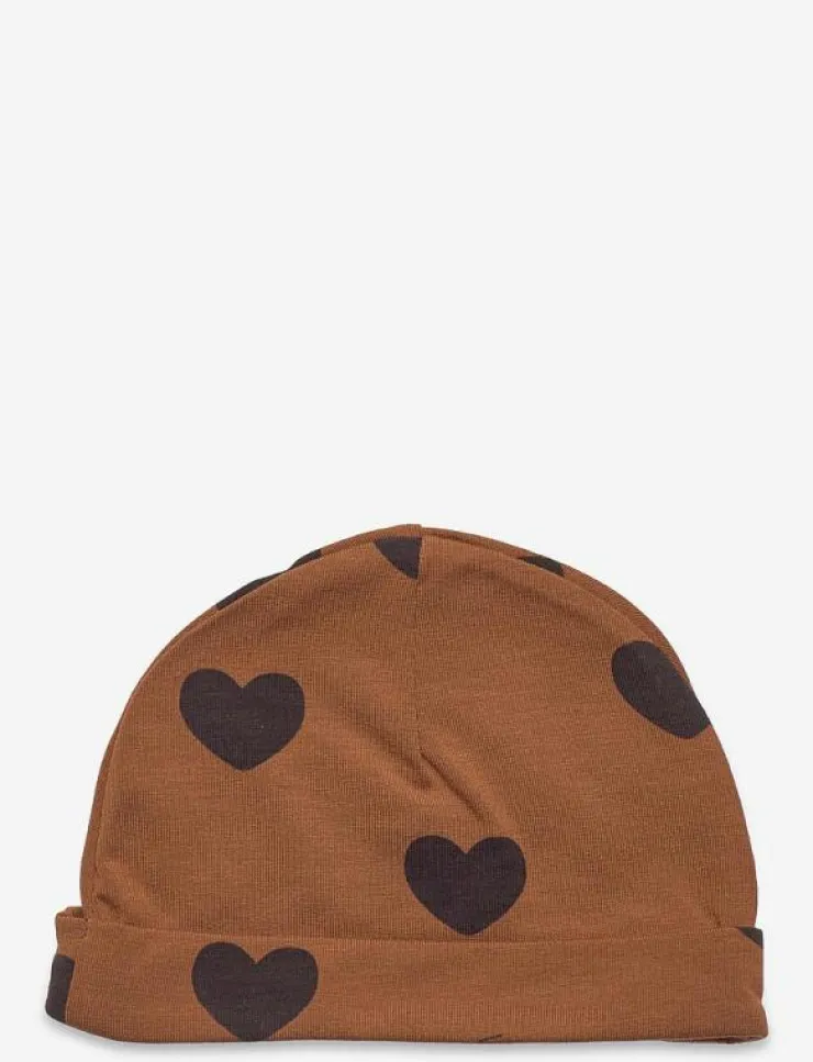Mini Rodini Basic hearts baby beanie TENCEL™ - Babymössor|Barn Mössor|Vinteraccessoarer