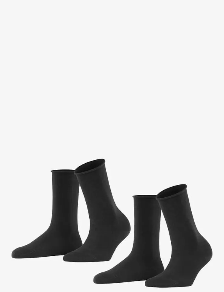 Esprit Socks Basic Pure 2-Pack sustainable uni coloured - Sockor|Kvinnor Underkläder