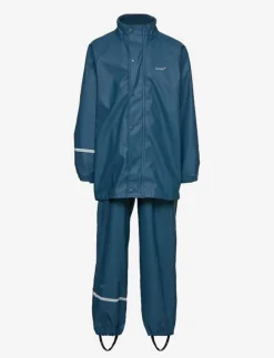 Barn CeLaVi Regnkläder|Basic rainwear set -solid PU - Regnställ