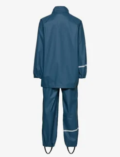 Barn CeLaVi Regnkläder|Basic rainwear set -solid PU - Regnställ