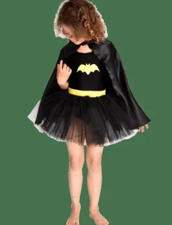 Den goda fen BAT TUTU DRESS w CAPE - Maskeradkläder|Barn Maskeradkläder & Tillbehör