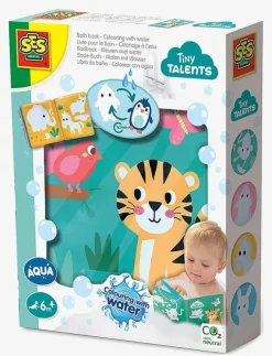 Barn SES Creative Bad- & Vattenleksaker|Bath Time - Colouring with Water Bath Book - Badleksaker
