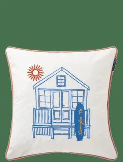 Lexington Home Kuddar & Filtar|Beach House Organic Cotton Twill Pillow Cover - Kuddfodral