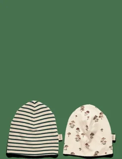 Barn Petit Piao Vinteraccessoarer|Beanie Hat 2 Pack - Babymössor