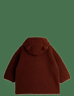 Barn Mini Rodini Fleecekläder|Bear emb pile jacket - Jackor