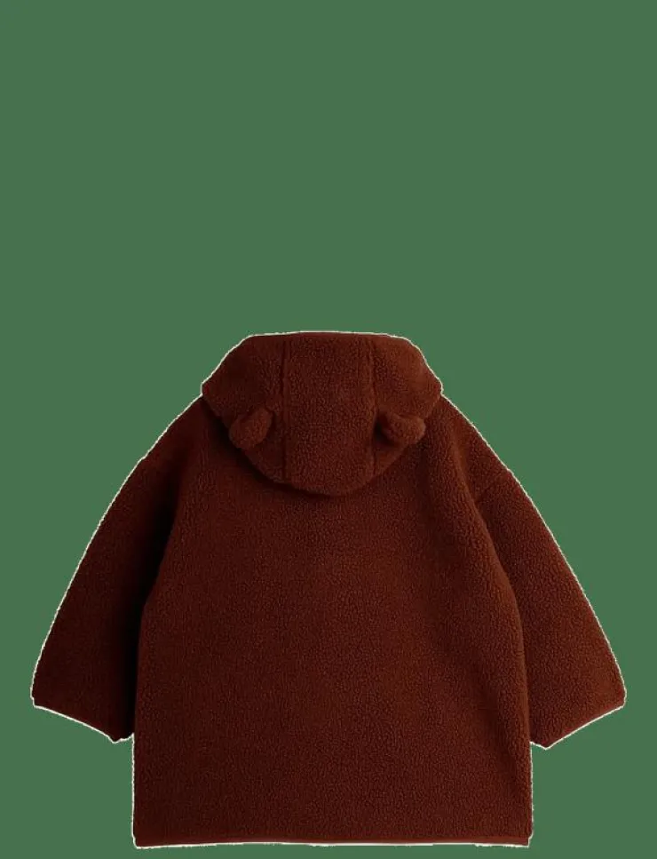 Barn Mini Rodini Fleecekläder|Bear emb pile jacket - Jackor