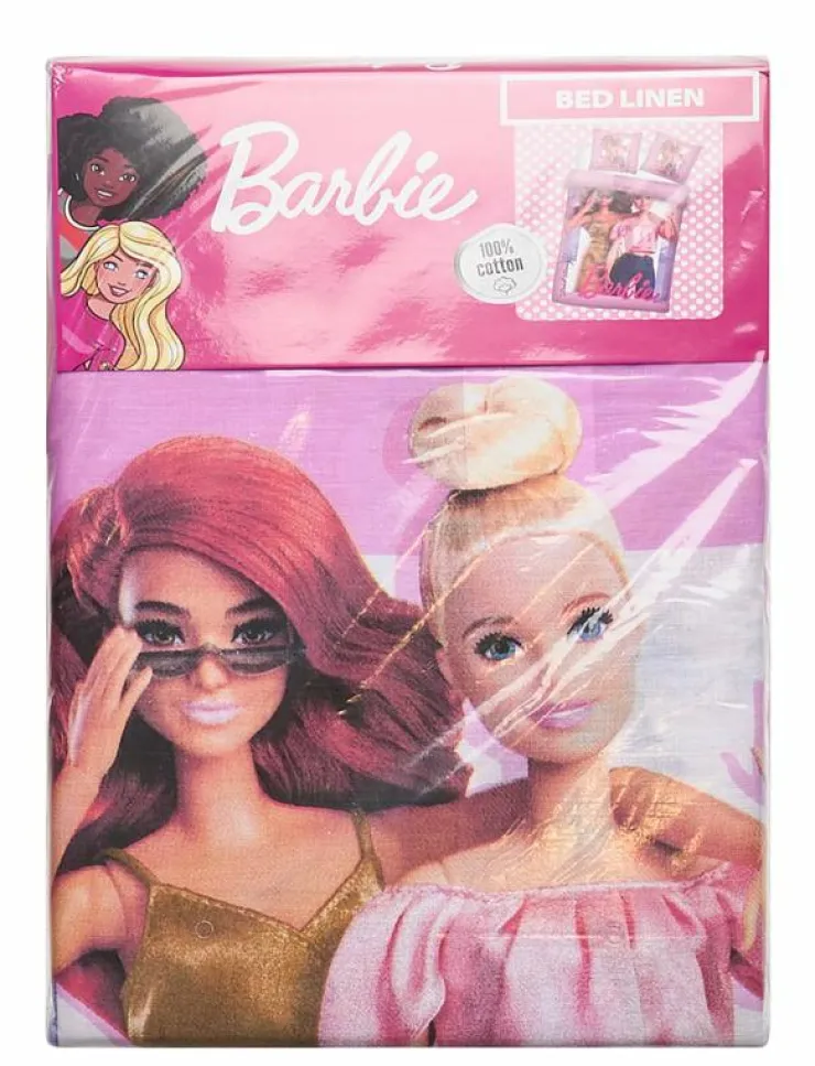 Barn BrandMac Sova|Sova|Bed linen Barbie 054 - 140x200, 60x63 cm - Påslakanset