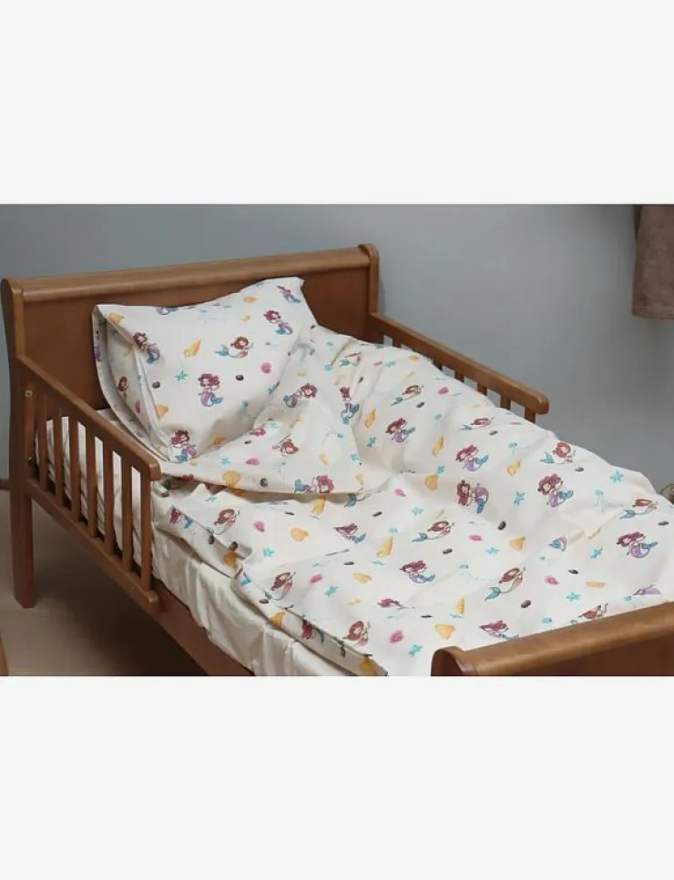 BrandMac Bed linen "by mats" Mermaid Shell 100x140, 40x45 cm - Påslakanset|Barn Sova|Sova