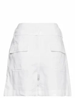 Lauren Ralph Lauren Belted Linen Short - paper bag shorts|Kvinnor Shorts