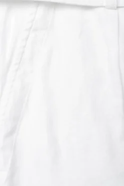 Lauren Ralph Lauren Belted Linen Short - paper bag shorts|Kvinnor Shorts