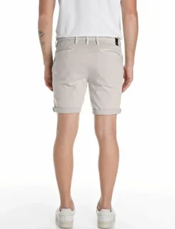 Replay BENNI SHORT Shorts REGULAR Hyperchino Color Xlite - Casual shorts| Shorts