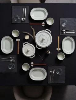 STAUB Bestick|Bestickhållare set 4-delar White Truffle - Ätpinnar