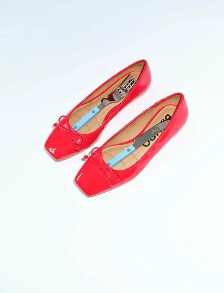 Bianco BIAROSE Karré Ballet Flat Faux Leather - Ballerinas|Kvinnor Ballerinaskor