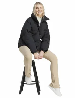 Kvinnor adidas Sportswear Jackor|Big Baffle Jacket - Dunjackor
