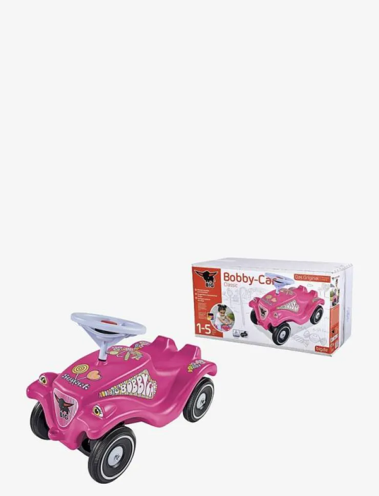 BIG Bobby Car Classic Candy - Gåbilar|Barn Leksaker|Leksaker