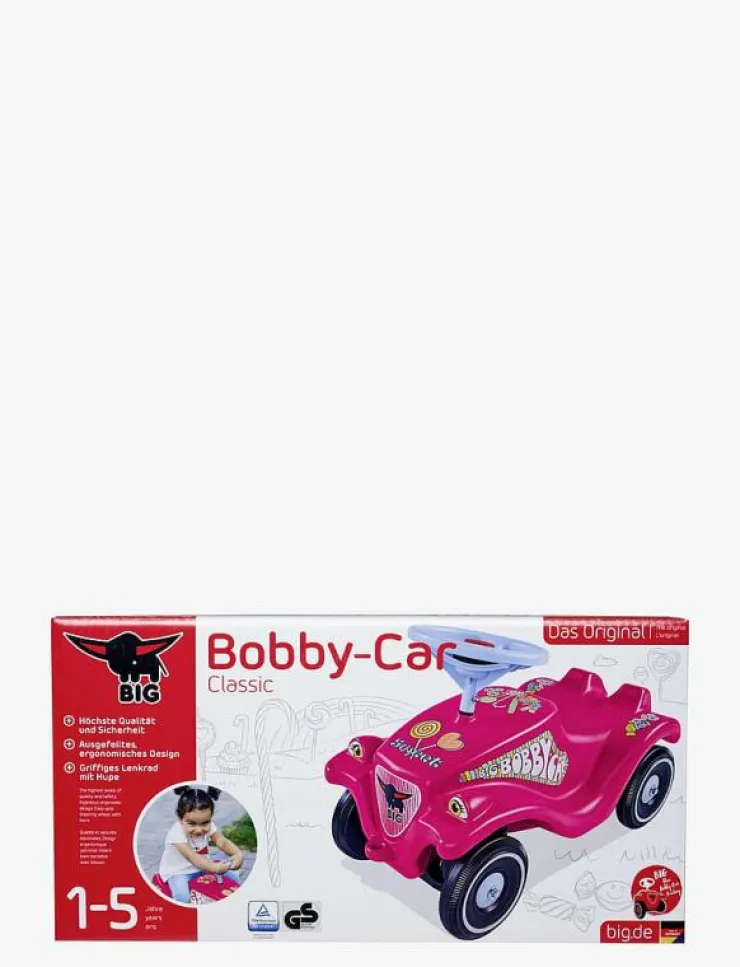 BIG Bobby Car Classic Candy - Gåbilar|Barn Leksaker|Leksaker