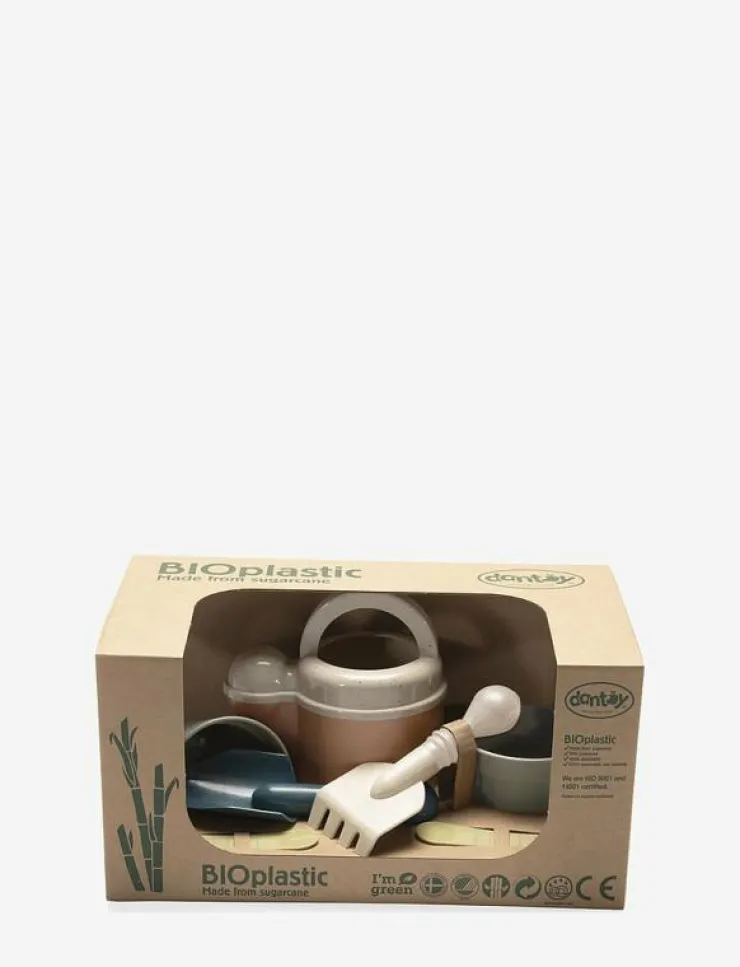 Barn Dantoy Uteleksaker|BIO PLANTING SET WITH WATERING CAN - Sandleksak